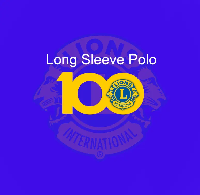 Royal Blue Long Sleeve Polo